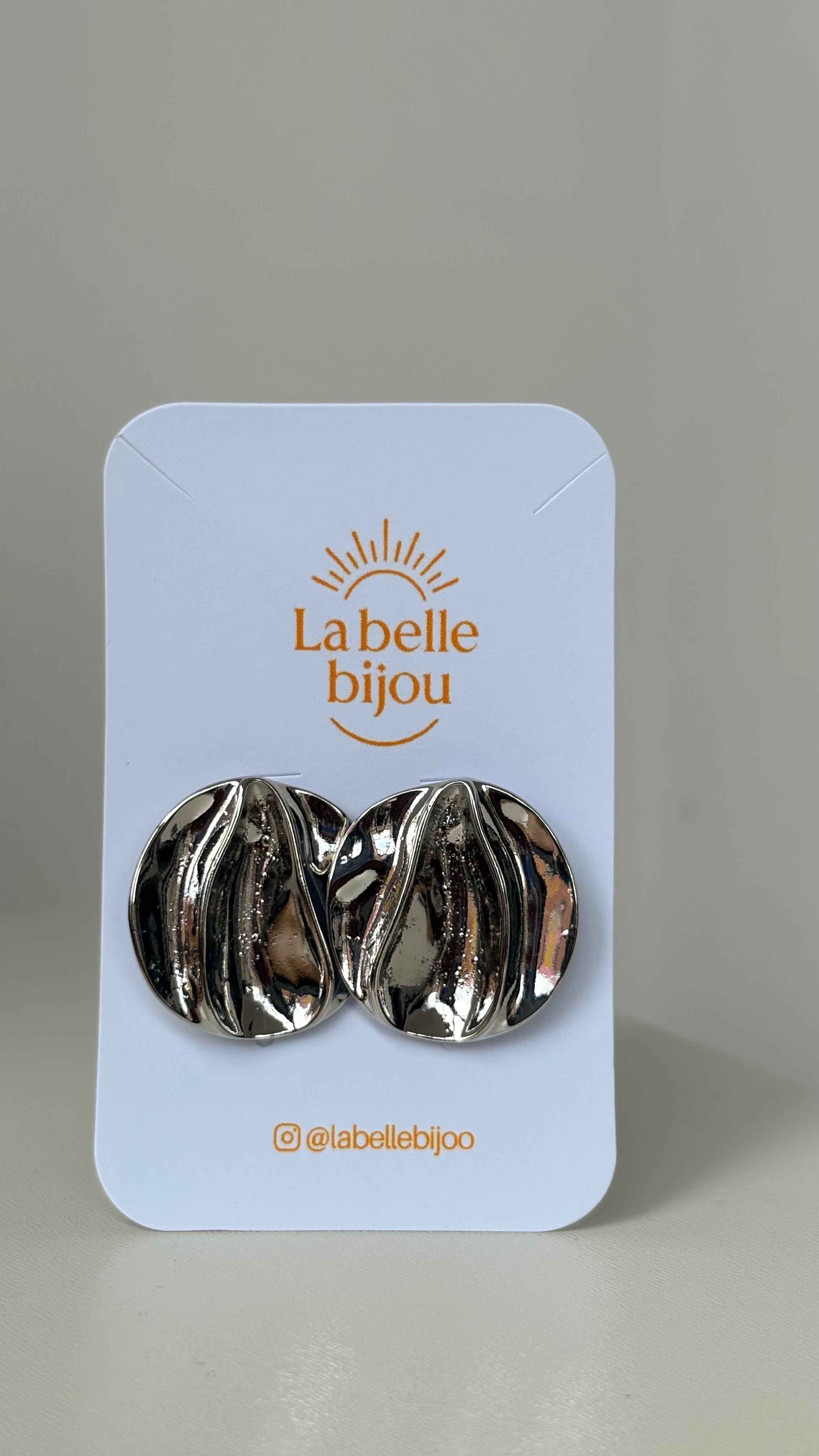 Brinco Eclipse Prateado