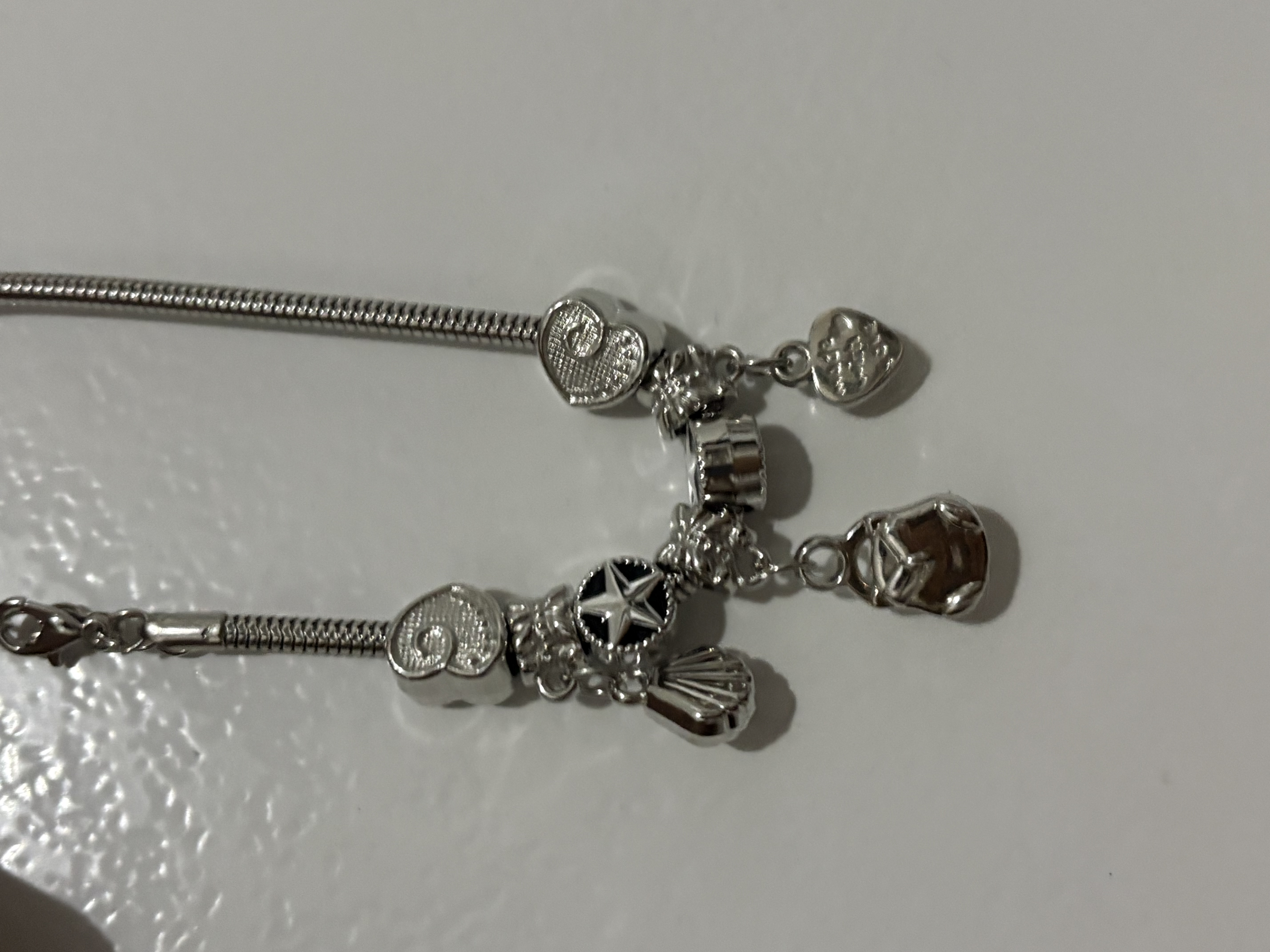 Pulseira Charm Prata